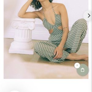 Sue la cote 70s print one piece